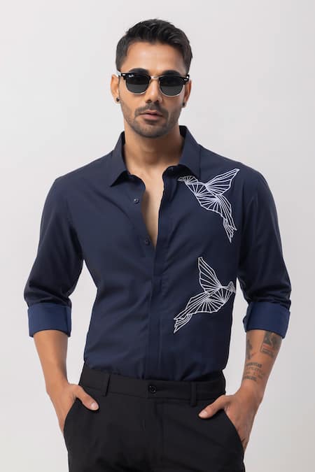 Kaka Calcutta Hand Embroidered Shirt 