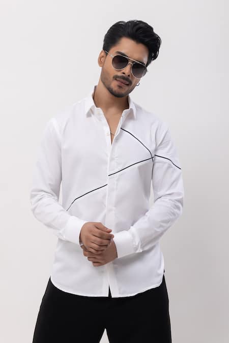 Kaka Calcutta Hand Embroidered Designer Shirt 