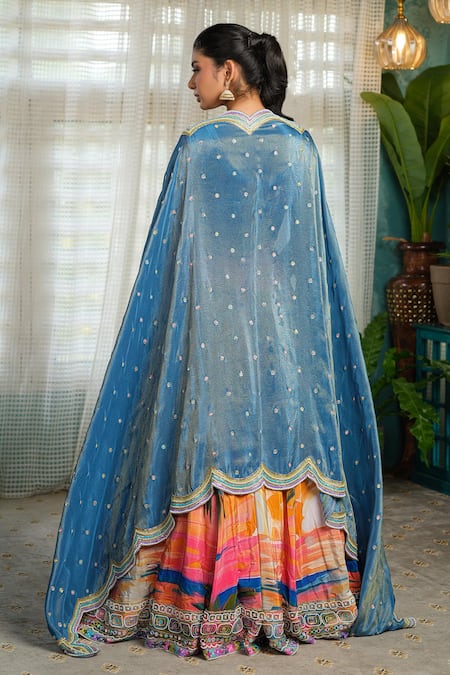 House Of Akshata The Sky Is Pink Lehenga Set 