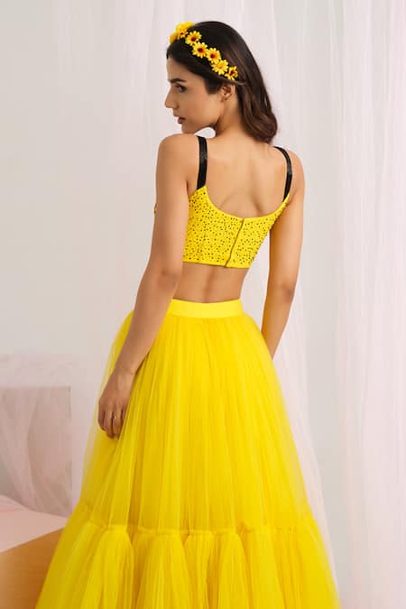 House Of Akshata Sunflower Radiance Set 