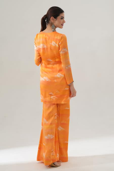 House Of Akshata Sunset Glow Co-ord Set 