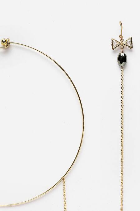 Buy Dugran By Dugristyle Gold Plated Raven Haar Necklace Online at Aza Fashions Buy_Dugran By Dugristyle_Gold Plated Raven Haar Necklace _Online_at_Aza_Fashions