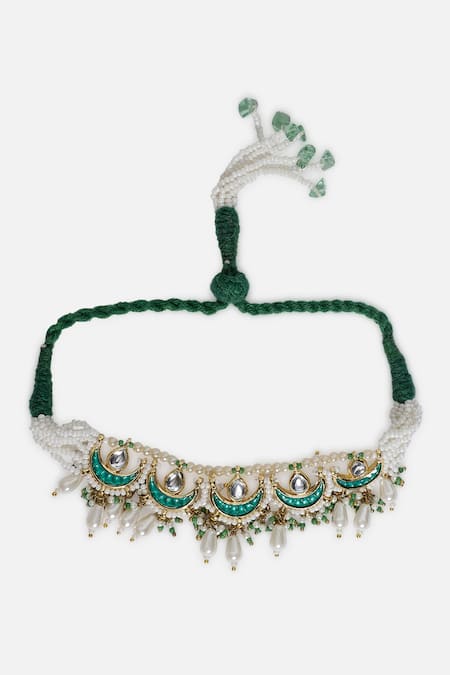 Buy Dugran By Dugristyle Multi Color Gold-plated Jungle Glow Bajuband Online at Aza Fashions Buy_Dugran By Dugristyle_Multi Color Gold-plated Jungle Glow Bajuband _Online_at_Aza_Fashions