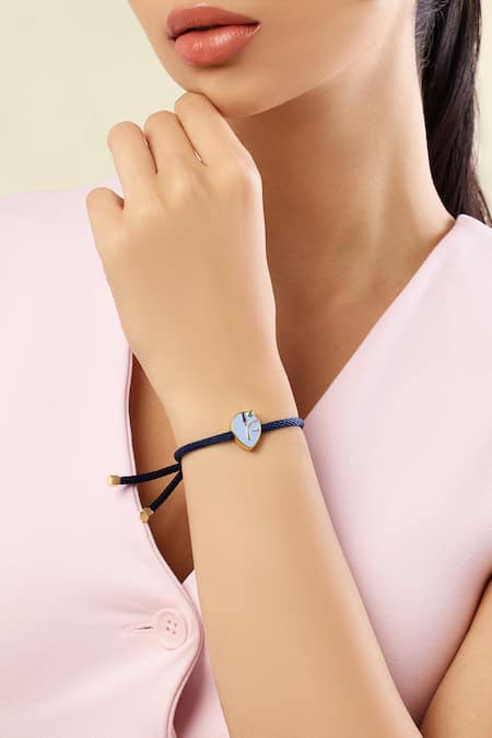 Isharya Blue Krishna Rakhi Bracelet 