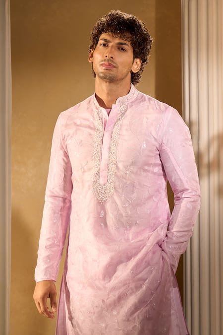 Buy Aariyana Couture Purple Organza, Cotton Embroidery Silk Kurta Set Online at Aza Fashions Buy_Aariyana Couture_Purple Organza, Cotton Embroidery Silk Kurta Set _Online_at_Aza_Fashions