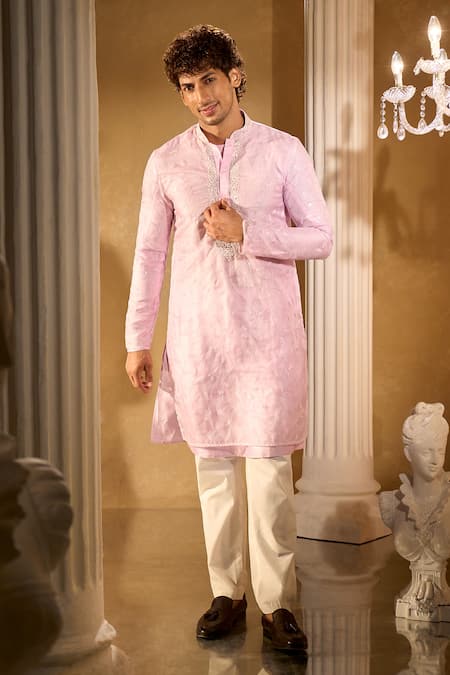 Aariyana Couture Cotton Silk Kurta Set 