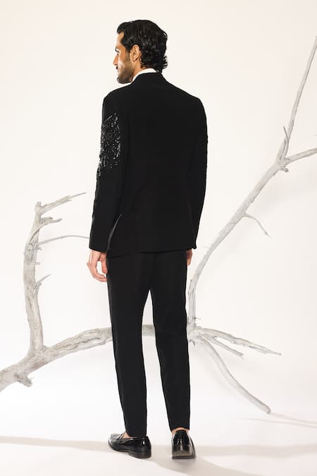 Ankit V Kapoor Cosmic Drift Tuxedo Set 