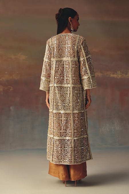 Twenty Nine Golden Tissue Palazzo 