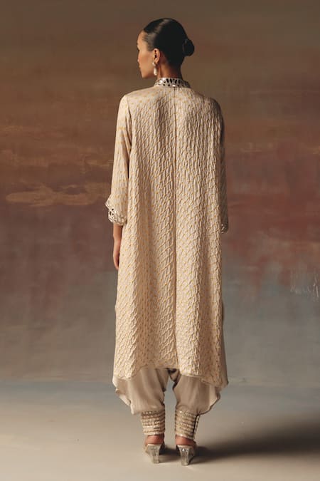Twenty Nine Moon Dust Gajji Silk Shirt Kurta 
