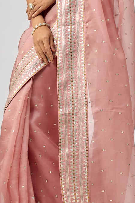 Buy_Priyal Prakash_Pink Silk 