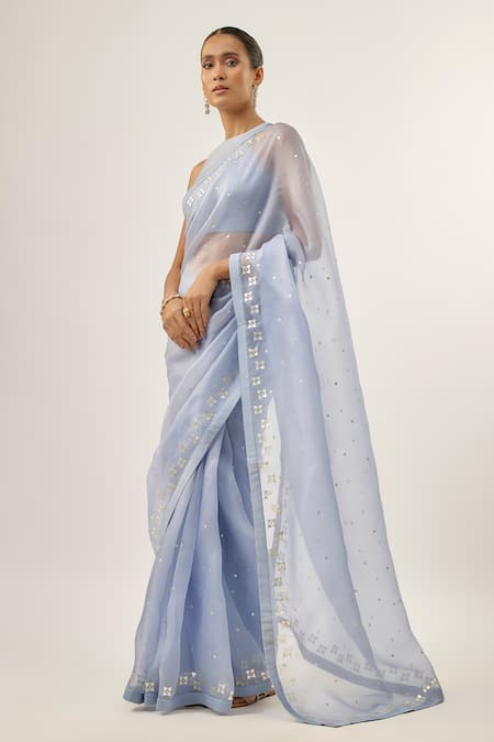 Priyal Prakash_Blue _Online_at_Aza_Fashions