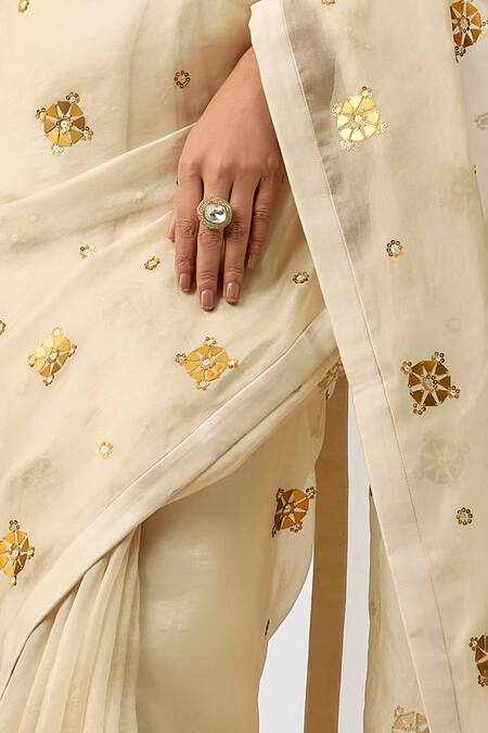 Shop Priyal Prakash Beige Silk Organza, Online at Aza Fashions Shop_Priyal Prakash_Beige Silk Organza, _Online_at_Aza_Fashions