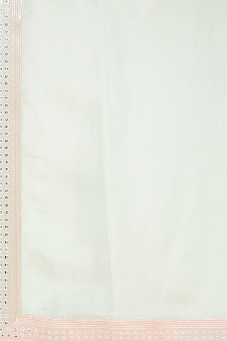 Aham-Vayam_Coral Cotton Embroidery Ombre Kurta With Dupatta _Online_at_Aza_Fashions