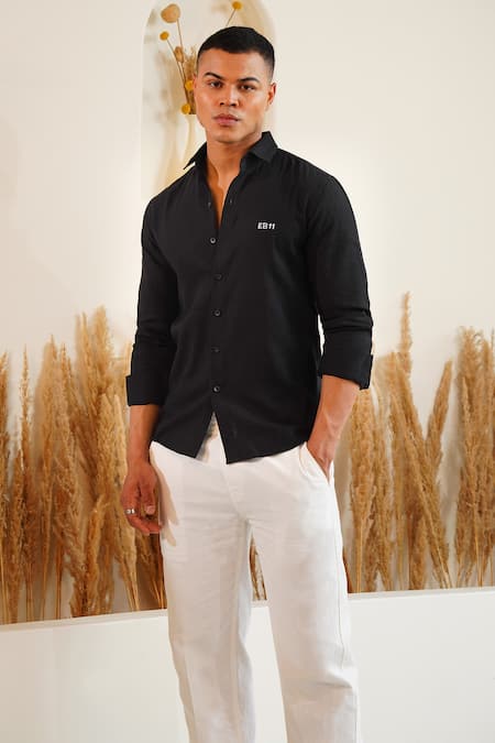 Eleven Brothers Dark Horse Linen Shirt  