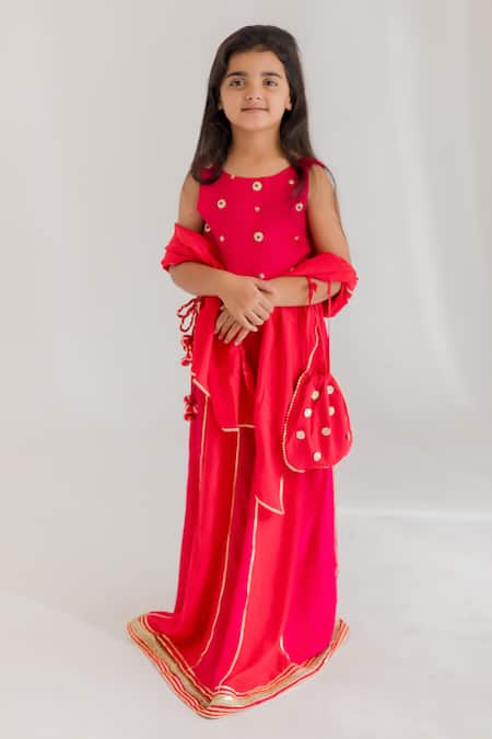 MR Brat_Pink Muslin Embroidery _at_Aza_Fashions