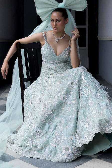 Aangan By Parul Empress Essence Gown 