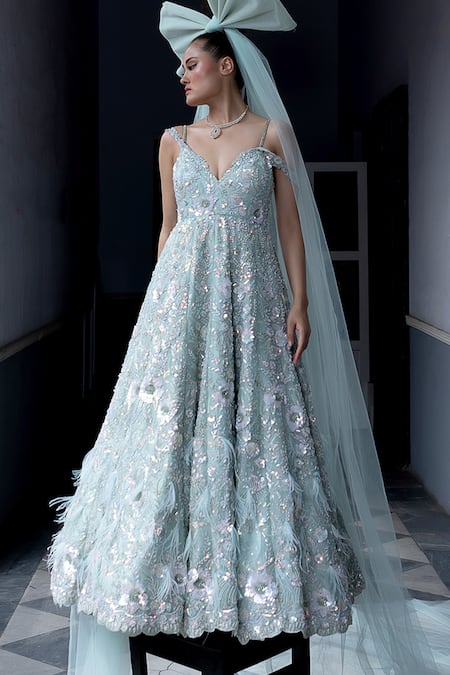 Aangan By Parul Empress Essence Gown 