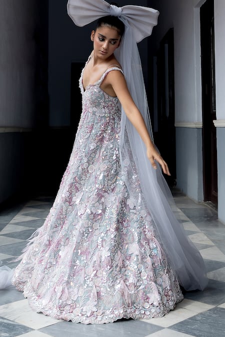 Aangan By Parul Celestial Enigma Gown 