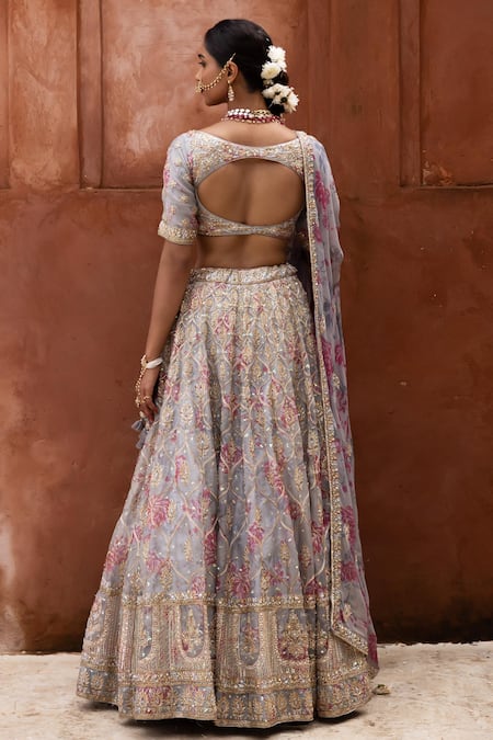 Aangan By Parul Serene Whispers Lehenga Set 