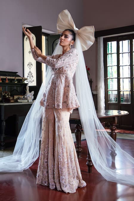 Aangan By Parul Starry Serenade Sharara Set 