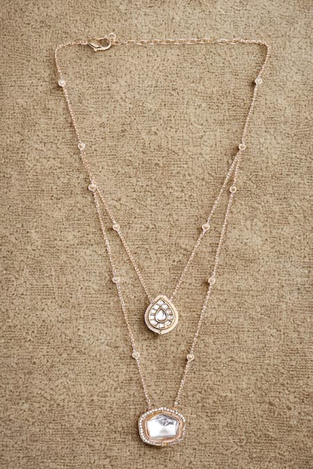 Dugran By Dugristyle Gold Plated Roop Ki Roshni Necklace 