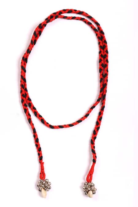 Dugran By Dugristyle Multi Color Laal Nazaara Necklace Online at Aza Fashions Dugran By Dugristyle_Multi Color Laal Nazaara Necklace _Online_at_Aza_Fashions