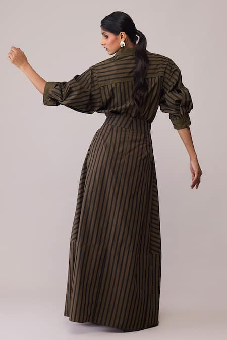 Bunka Ann - Olive Ann Olive Shirt 