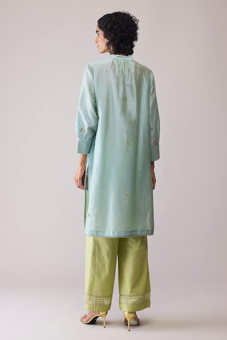Bunka Ina Mint Kurta Set 