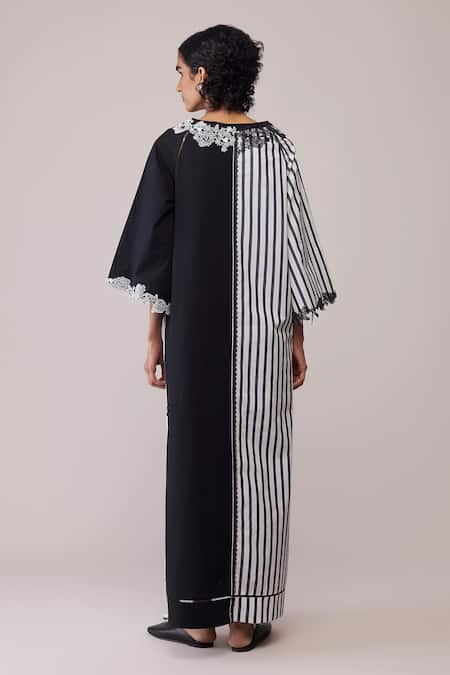 Bunka Neesa Black & White Dress 
