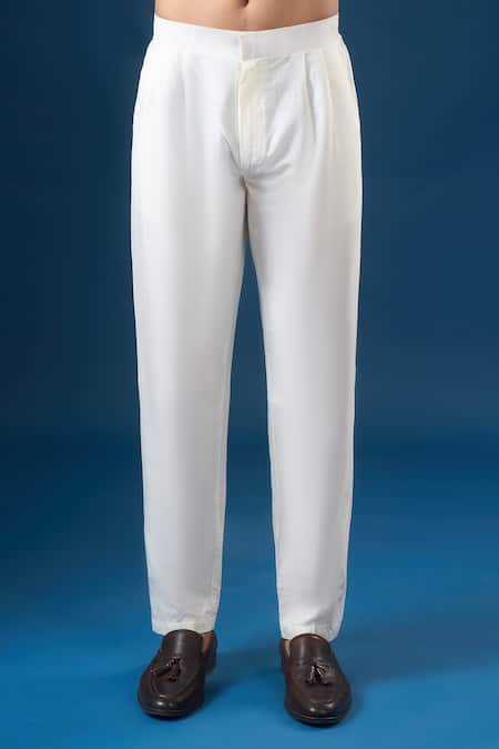 Buy_Rng Safawala_Blue Crepe, Silk Embroidery Sky Floral Shirt _Online_at_Aza_Fashions