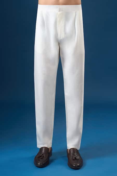 Buy_Rng Safawala_White Georgette Embroidery, Sequins Kurta 