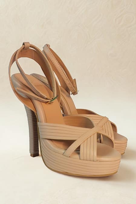 Sephyr Rosalia Beige Heels 