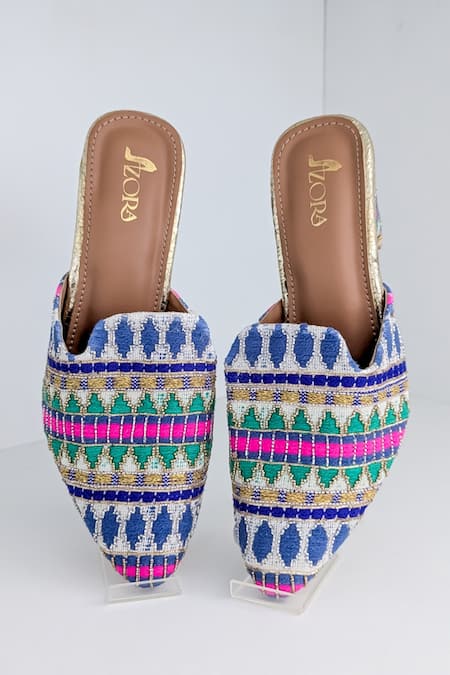 Azora Mukhtalif Jacquard Heels 