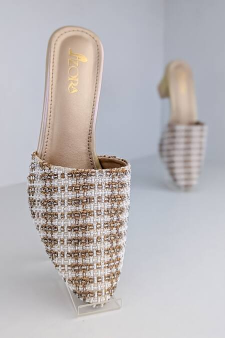 Azora_Beige Mahi Jute Heels _Online_at_Aza_Fashions
