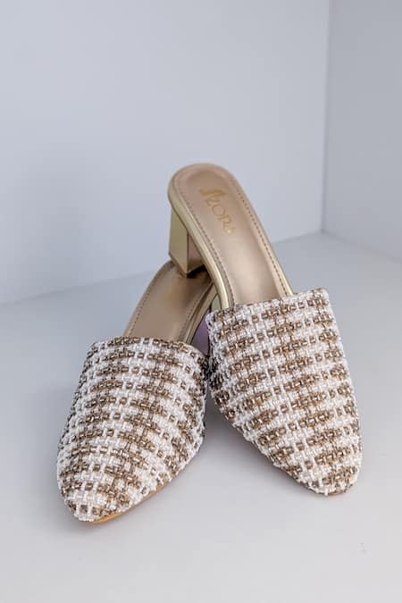 Azora Beige Mahi Jute Heels 