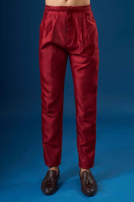 Shop_Arihant Rai Sinha_White Silk Floral Print Sherwani Set _Online_at_Aza_Fashions