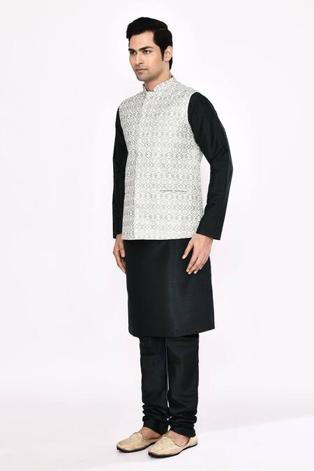 Buy Arihant Rai Sinha Black Silk Blend Churidar Online at Aza Fashions Buy_Arihant Rai Sinha_Black Silk Blend Churidar _Online_at_Aza_Fashions