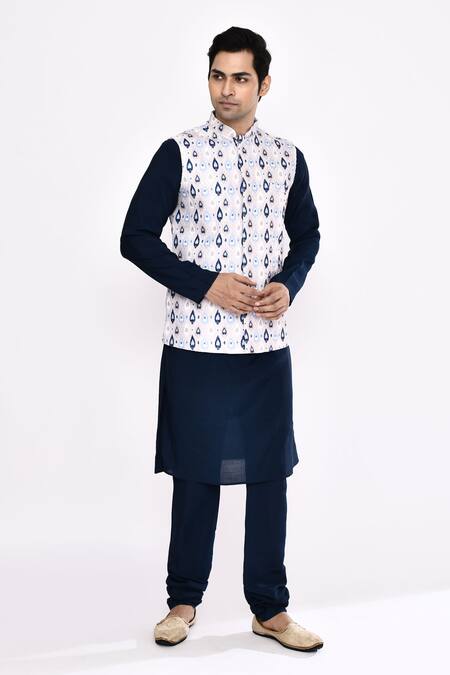 Shop Arihant Rai Sinha Blue Silk Dark Blend Churidar Online at Aza Fashions Shop_Arihant Rai Sinha_Blue Silk Dark Blend Churidar _Online_at_Aza_Fashions