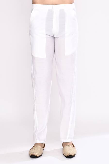 Arihant Rai Sinha_Pink Cotton Pure Kurta _Online_at_Aza_Fashions