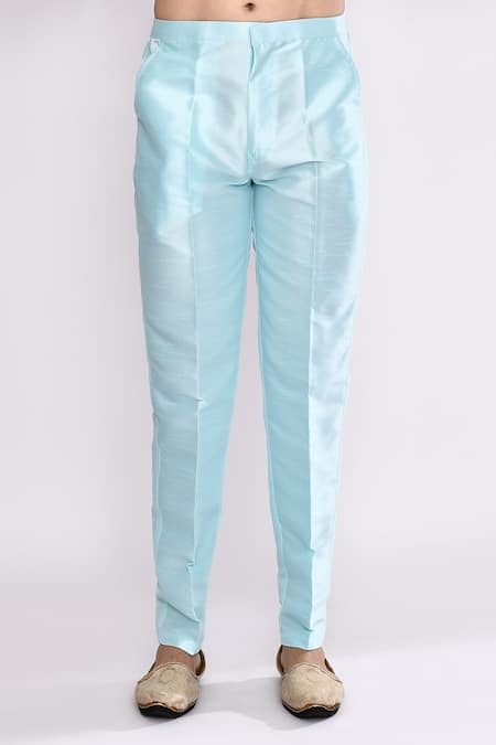 Arihant Rai Sinha_Multi Color Silk Blend Kurta _Online_at_Aza_Fashions