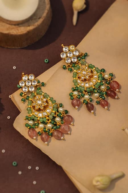 Riana Jewellery Small Chandbali Earrings 