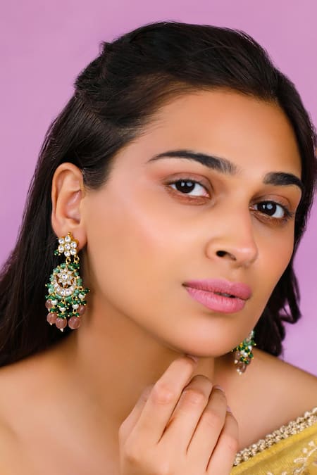 Riana Jewellery Small Chandbali Earrings 
