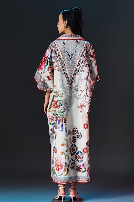 Rajdeep Ranawat Briana Kaftan Floral Print Designer Kaftan 