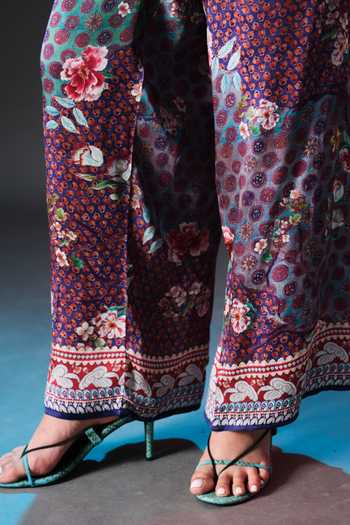 Rajdeep Ranawat Multi Color Modal, Satin Permaz Printed at Aza Fashions Rajdeep Ranawat_Multi Color Modal, Satin Permaz Printed _at_Aza_Fashions