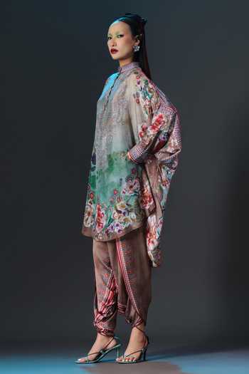 Rajdeep Ranawat_Modal, Satin Printed _Online_at_Aza_Fashions