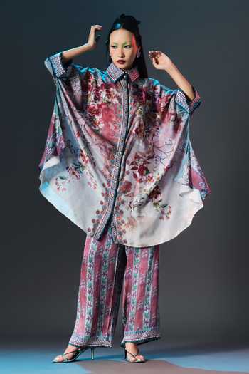 Rajdeep Ranawat Permaz Pant Printed Modal Satin Pant 