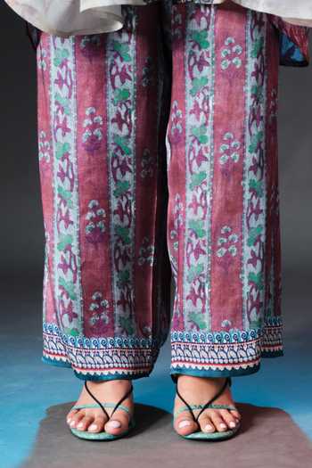 Rajdeep Ranawat_Aqua Modal, Satin Permaz Printed _at_Aza_Fashions