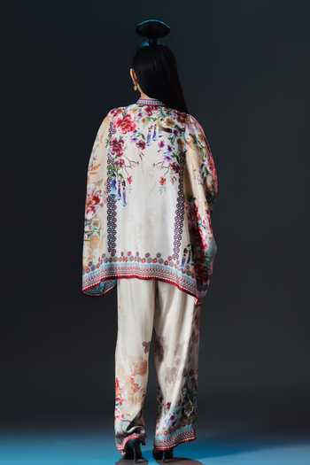 Shop Rajdeep Ranawat Beige Modal, Satin Permaz Printed at Aza Fashions Shop_Rajdeep Ranawat_Beige Modal, Satin Permaz Printed _at_Aza_Fashions