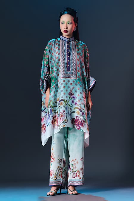 Rajdeep Ranawat Permaz Pant Printed Modal Satin Pant 