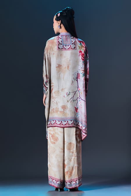 Rajdeep Ranawat Permaz Pant Printed Modal Satin Pant 